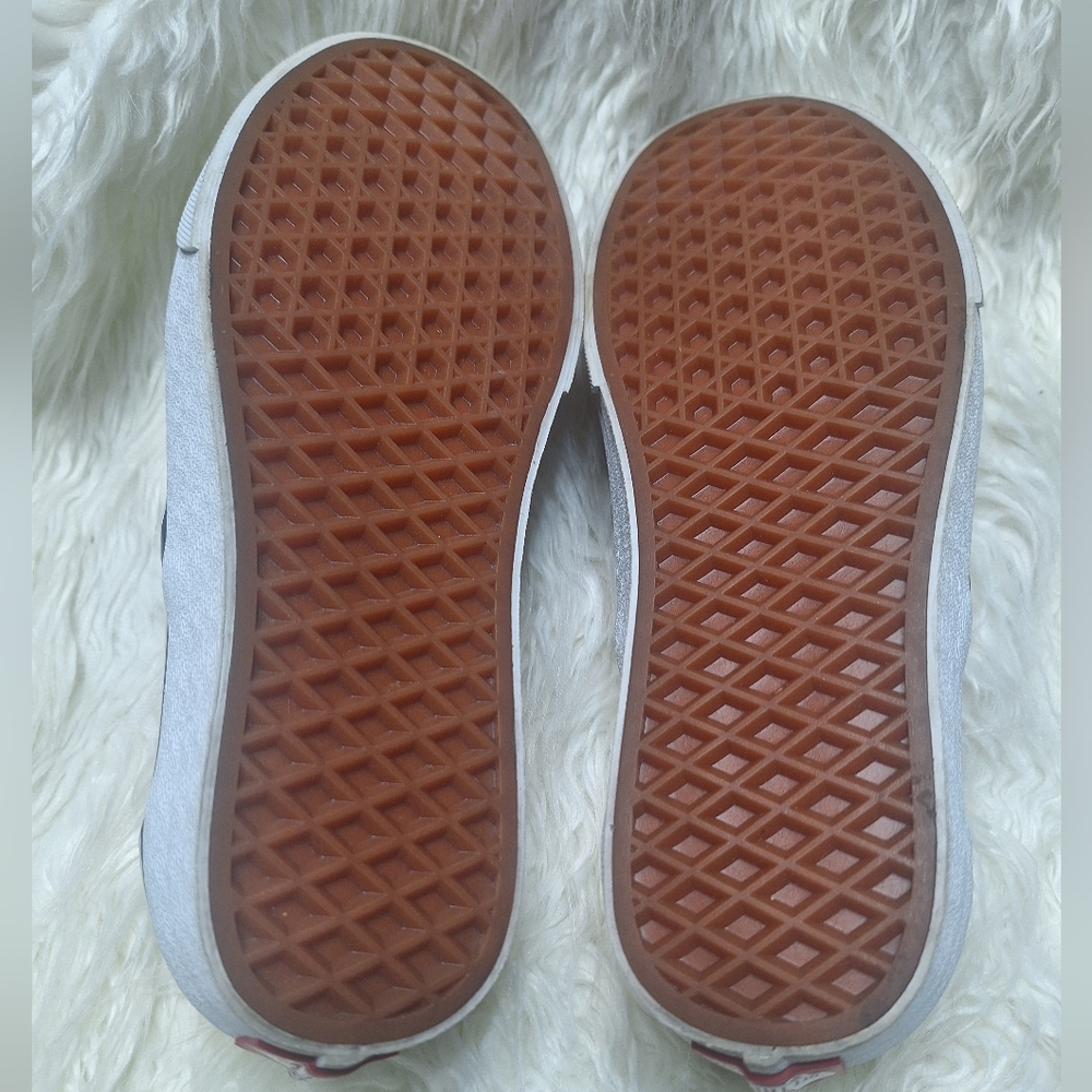 Vans Cream and black checkerboard slip-on - Picture 4 of 9